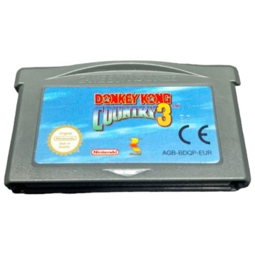 Donkey Kong Country 3 Nintendo Game Boy Advance