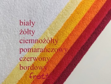 GRUBE PRZEŚCIERADŁO FROTTE 70x130 z gumką JAKOŚĆ 70/130