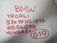 фото thumb №13, Диск bmw i3 i01 r19 m 6856896 номер 619