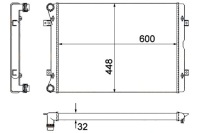 Купить Hella радиатор воды ford galaxy 1.9 tdi wgr, фото thumb