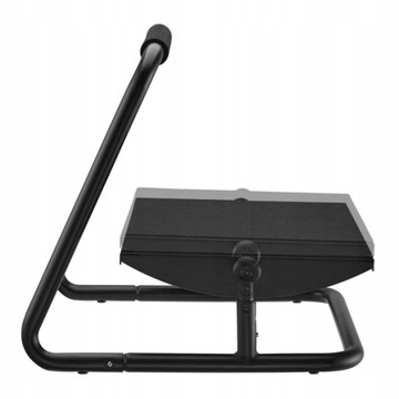Podstawa ergonomiczna pod nogi podnóżek czarny