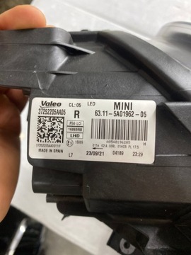 фото thumb №9, Лампа mini cooper s f55 f56 f57 повний led права перед