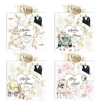 СВАДЕБНЫЕ ПРИГЛАШЕНИЯ ДЛЯ GLAMOUR GOLD WEDDING MS