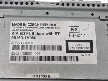 фото thumb №10, Радио автомобильные kia ceed рестайлинг ed 2011 96160-1h050