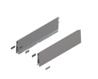 MERIVOBOX BLUM L-500 СЕРАЯ ВЫСОКАЯ E, рейлинги H-209