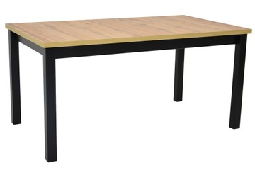 Stół rozkładany 90x160/200 cm WOTAN i 6 krzeseł