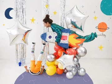 PINIATA PINATA SPACE РАКЕТА КОСМИЧЕСКАЯ ДЛЯ ДНЯ РОЖДЕНИЯ РЕБЕНКА 45,5x69,5x14см