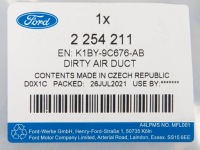 фото thumb №13, Труба трубка  забірник  повітря ford focus puma 1.5 eb 2254211 _ k1by-9c676-ab