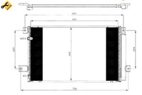 фото thumb №1, Конденсатор кондиціонера toyota avensis 05- nrf