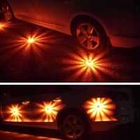 6xlampa предупредительная flara kogut stroboskop led магнит с hak na аккумулятор usb Цена, фото thumb