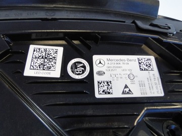 фото thumb №16, Mercedes w213 213 рестайлінг лампа права led high перфорація