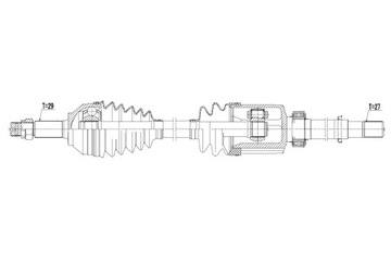 фото thumb №8, Полуось приводная