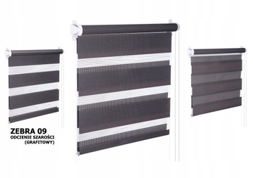 134x130 ROLETA DZIEŃ NOC szer 134 cm dł 130 cm