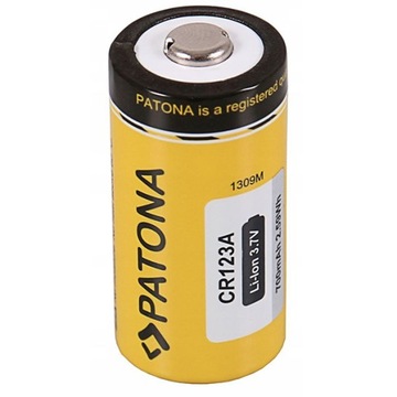 PATONA CR123A/16340 аккумулятор 3,7В 700мАч x3