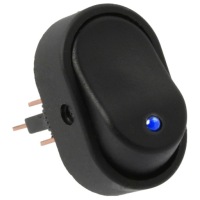 фото thumb №1, Выключатель переключатель с диод led лампа niebieski