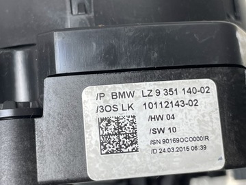 фото thumb №16, Bmw f30 f32 f34 f36 f80 рулевой/подрулевой переключатель-паук переключатель комбинированный 9351140