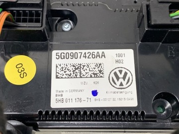 фото thumb №12, Vw golf vii passat b8 панель кондиціонера