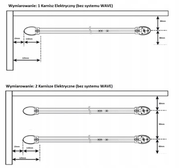 Электрический карниз SOMFY Movelite 35WT 551-600 см DEKRO