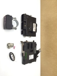 фото thumb №1, Nissan qashqai j11 ii lift набор стартовый пусковой бортовой компьютер ключ bsi