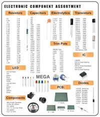 фото thumb №6, Набір komponentów elektronicznych - 1900 елементів - podzespoły - kit