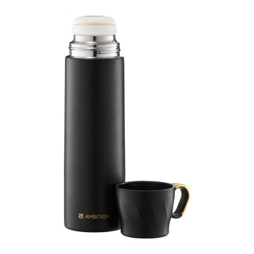 Termos do kawy,herbaty Royal 500ml czarny AMBITION