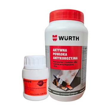 Антикоррозионное покрытие WURTH 100мл + БЕСПЛАТНАЯ ЩЕТКА
