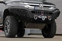 фото thumb №10, Бампер переднє сталевий mitsubishi l200 2019+ more 4x4