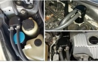 Oil защёлка бак black сепаратор масла набор с фильтром штуцеры 10 1 15mm 3ccc в Украине, фото thumb