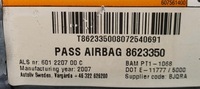 фото thumb №5, Подушка подушка безпеки пасажира volvo v50 8623350