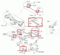 фото thumb №5, Важелі задня втулки набір kia ceed 2012-2015