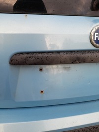 фото thumb №5, Fiat panda ii кришка багажника багажника задня 737/a