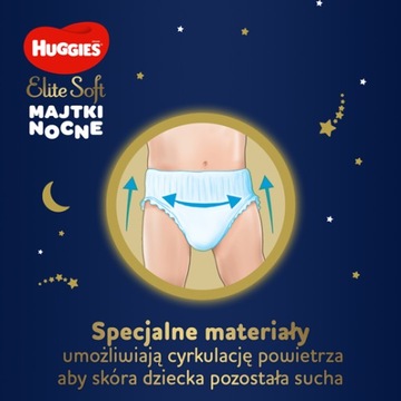Брюки HUGGIES Elite Soft Night 6 (15-25кг) 2х16 шт