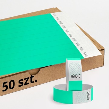 ДИСКО-БРАСЛЕТЫ TYVEK 19мм - 50 шт.