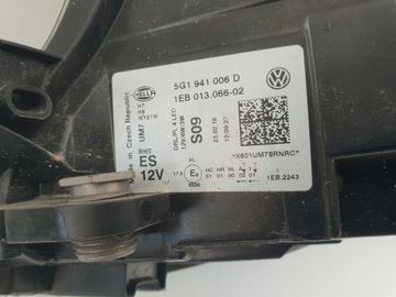 фото thumb №10, Vw golf vii рестайлинг 5g1 лампа правый перед обычная led