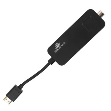 DVB-T2 HEVC Мини-декодер-тюнер для ТВ Spacetronik H.265 PVR HDMI Запись