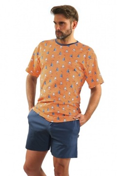 Sesto Senso Pajama Cotton Sailboat 2556/08, XL