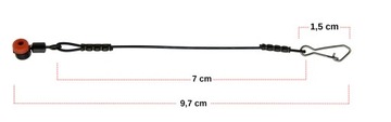 3 x SZTYWNY ŁĄCZNIK Koszyka Zanętowego Feeder Links 7 cm