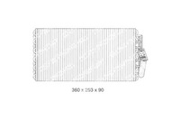 фото thumb №11, Випарник mercedes c140 - w140 tsp0525076 delphi