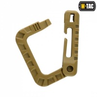 Пластиковый карабин M-Tac MOLLE, цвет «койот-браун»