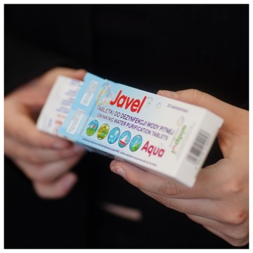 Таблетки для очистки и дезинфекции воды Javel 20 шт.