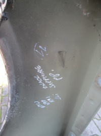 Крыло  передний правый  bmw 3 e90 e91 2005-11 titansilber alpinweiss черный sa с Разборки, фото thumb