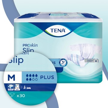 Подгузники Tena Slip Proskin M, 80-110 см, 30 шт.