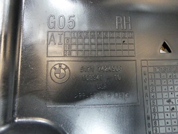 фото thumb №6, Bmw g05 lci підкрилки праві перед 7424906 7424908 8069308
