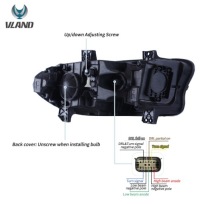 Фары фары комплект  vland дневные line ходовие огни  led тюнинг dodge charger рестайлинг  14- Киев, фото thumb