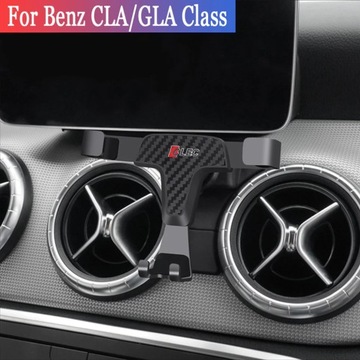 Автомобильный держатель для телефона GLA CLA Class красный GLA200/GLA250/CLA