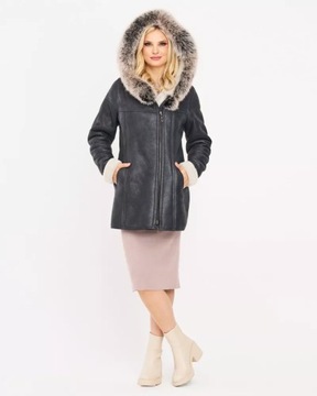 Женская дубленка Otylia 6XL – классика, любимая женщинами