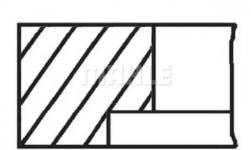 фото thumb №3, Кольца поршневые mahle knecht 013rs001350n0