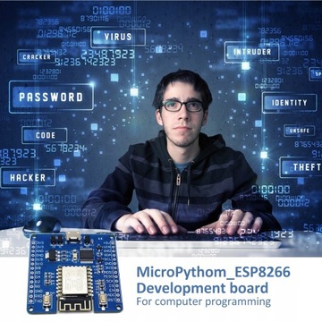 CQ DC 5V ESP8266 Плата разработки программ MicroPython