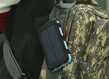 POWERBANK 20000 мАч СОЛНЕЧНЫЙ УНИВЕРСАЛЬНЫЙ ФОНАРЬ