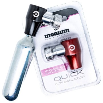 Картриджный насос MOMUM Quick Inflator CO2, красный
